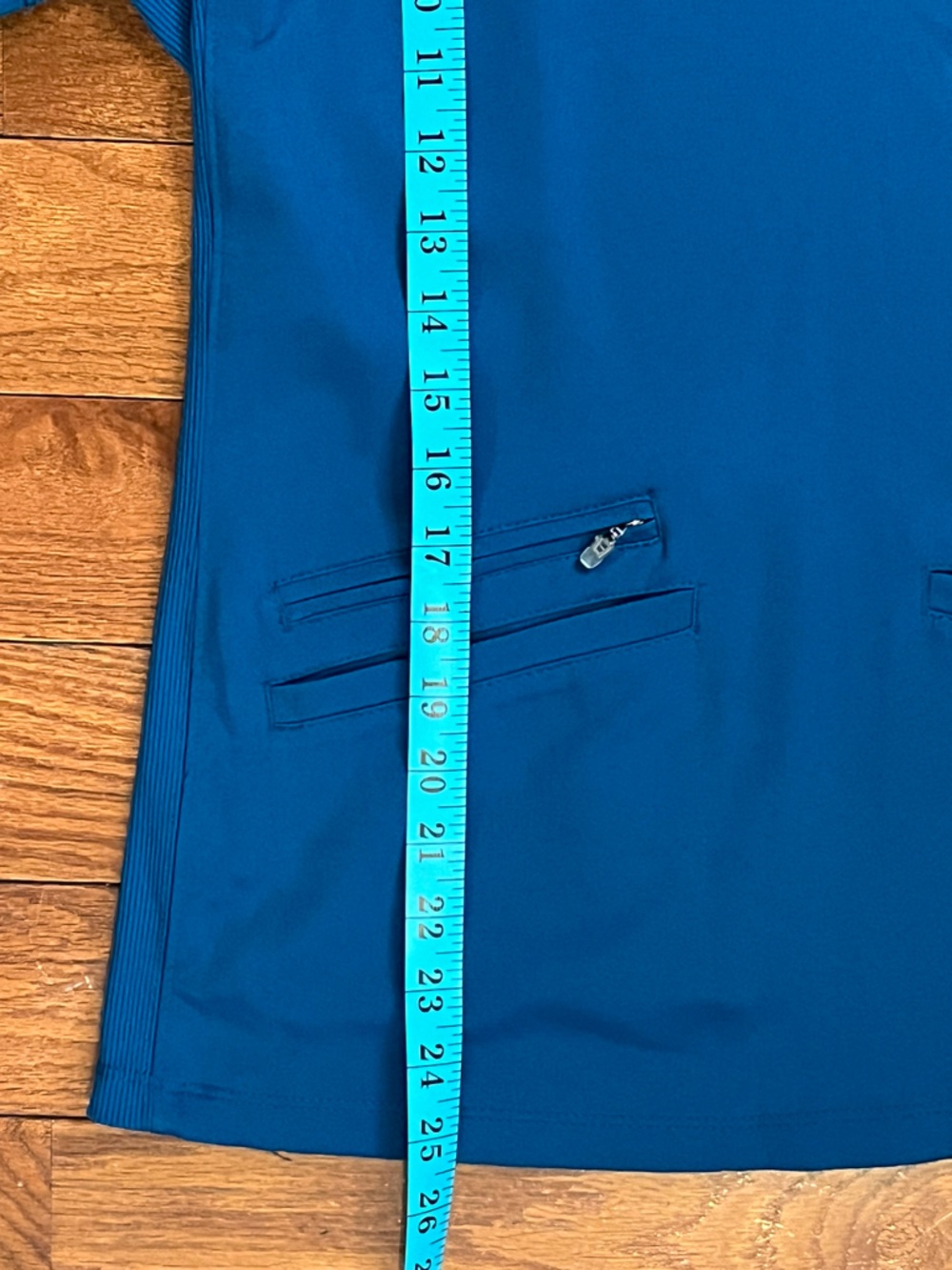 Healing Hands HH Works Teal Blue Scrub Top Women’s S V-Neck Medical Uniform - Picture 6 of 8